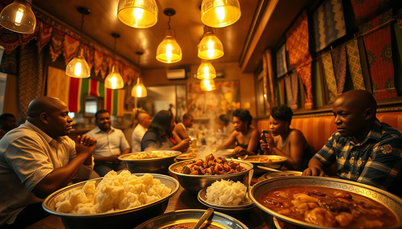 Fufu and Egusi soup fufu in Dallas